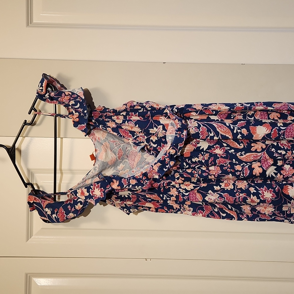 Floral Cold Shoulder Dress